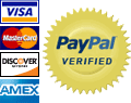 Paypal Verified Visa, Mastercard, Discover and American Express